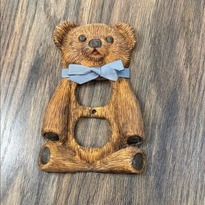 Vintage Bear Outlet Cover